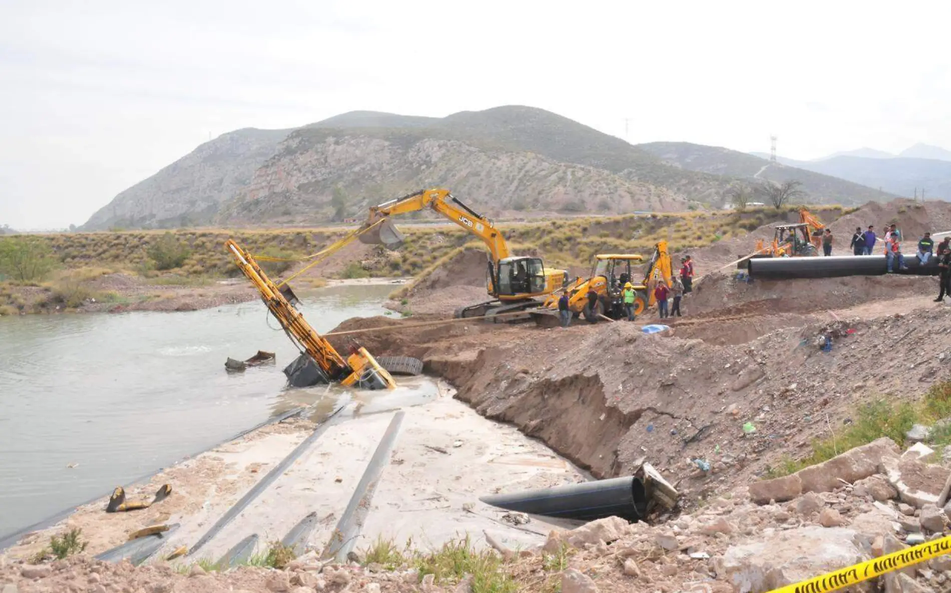 Muere trabajador en obra de Agua Saludable para La Laguna